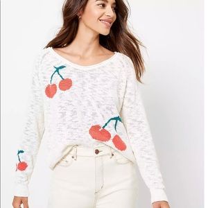 Lou & Grey Cherry Longsleeve, Size S